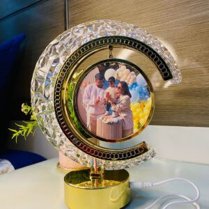Round Frame Moon Lamp