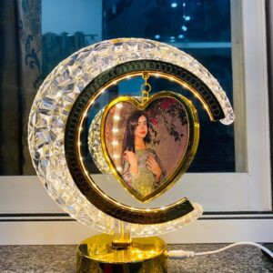 Heart Frame - Moon Lamp