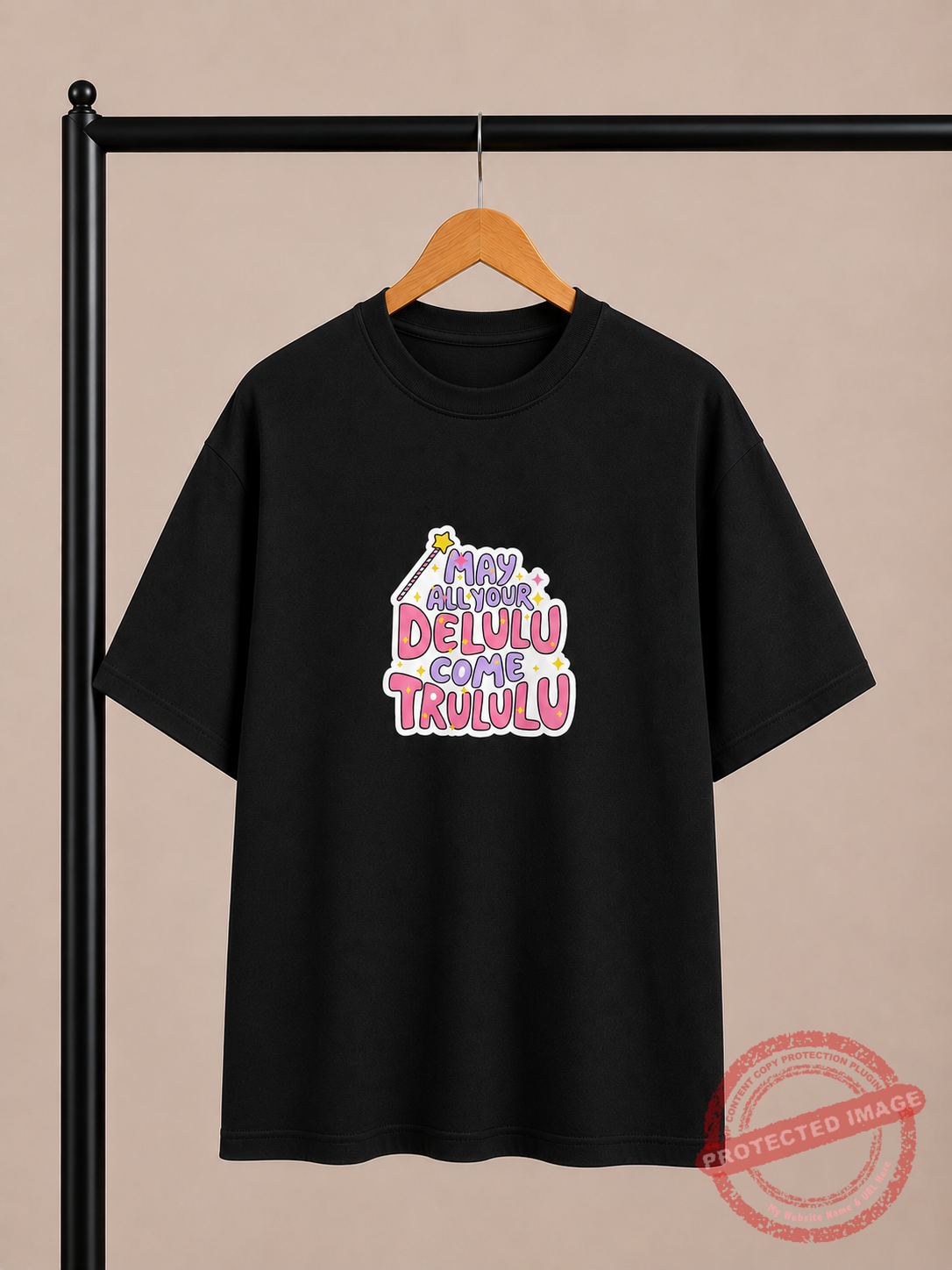 Delulu Come Trululu / Oversized Tee Shirt