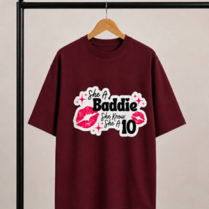 She A Baddie / Oversized T Shirt