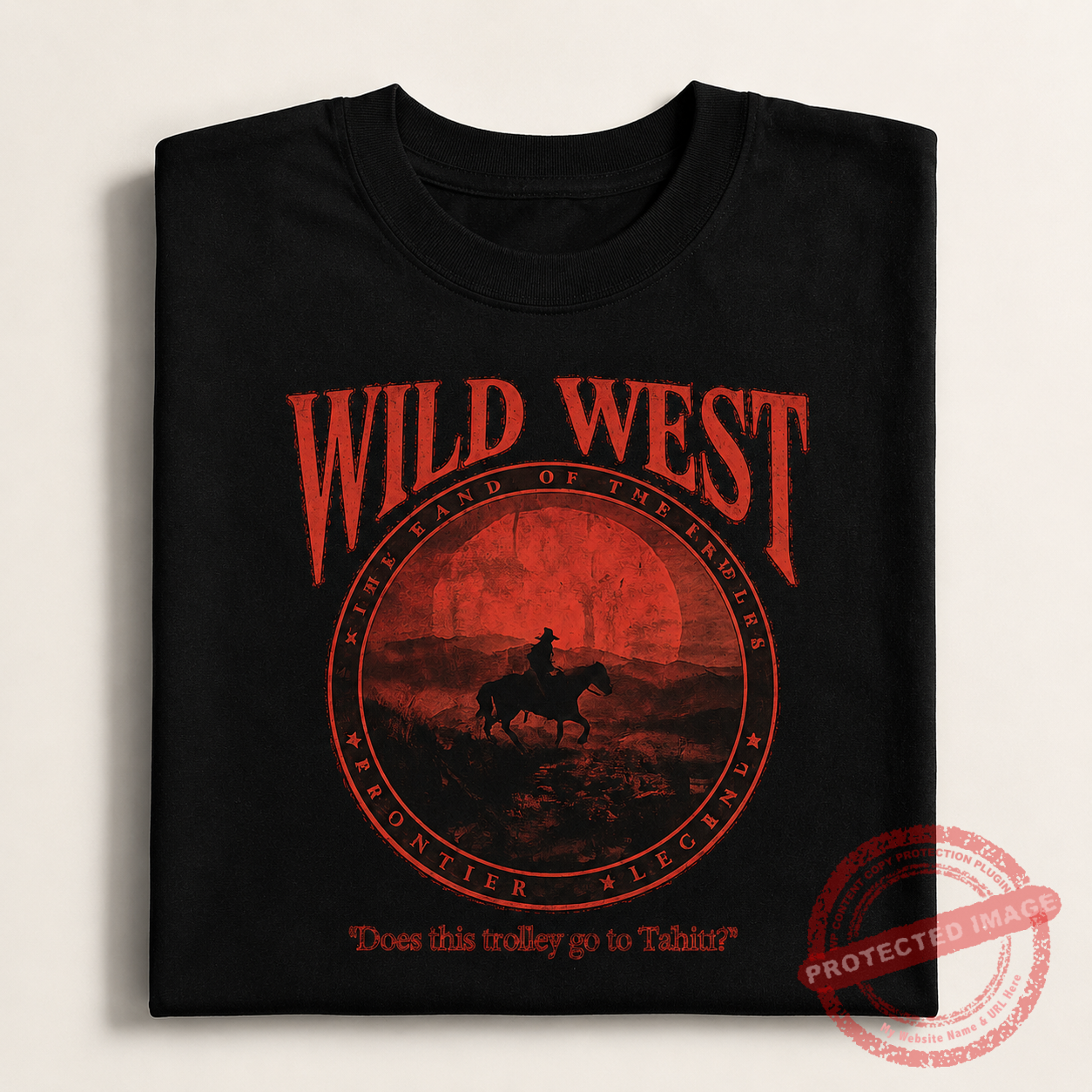 Wild West / Over Sized T Shirt